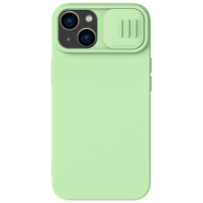 Nillkin CamShield Silky Silicone MagSafe Apple iPhone 14 Plus green tok és táska