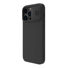Nillkin CamShield Silky szilikon hátlap Apple iPhone 14 Pro fekete tok és táska