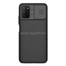 Nillkin CAMSHIELD szilikon telefonvédő (ütésállóság, kameravédő, csíkos) FEKETE (GP-106884) tok és táska