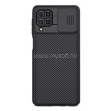 Nillkin CAMSHIELD szilikon telefonvédő (ütésállóság, kameravédő, csíkos) FEKETE (GP-113869) tok és táska