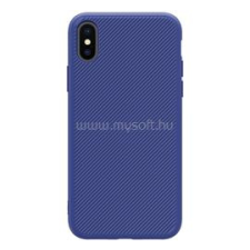 Nillkin ETON szilikon telefonvédő (mágneses, karbon minta) SÖTÉTKÉK (GP-73637) tok és táska