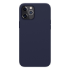 Nillkin Flex Pure Apple iPhone 12 Pro Max szilikon telefonvédő (ultravékony, környezetbarát, matt) sötétkék