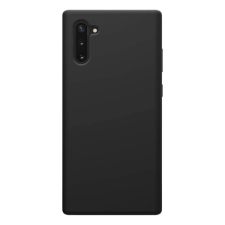 Nillkin FLEX PURE szilikon telefonvédő (ultravékony, környezetbarát, mikrofiber plüss belső, matt) FEKETE tok és táska