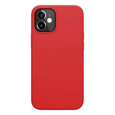 Nillkin FLEX PURE szilikon telefonvédő (ultravékony, környezetbarát, mikrofiber plüss belső, matt) PIROS tok és táska