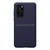 Nillkin FLEX PURE szilikon telefonvédő (ultravékony, környezetbarát, mikrofiber plüss belső, matt) SÖTÉTKÉK (GP-95479)