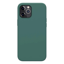 Nillkin FLEX PURE szilikon telefonvédő (ultravékony, környezetbarát, mikrofiber plüss belső, matt) SÖTÉTZÖLD tok és táska