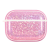 Nillkin Glitter Apple AirPods Pro Tok - Rózsaszín (GP-95288)