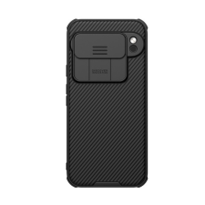 Nillkin Google Pixel 9 Pro camshield pro szilikon telefonvédő (ütésállóság, kameravédő, csíkos) fekete tok és táska