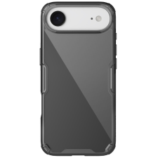 Nillkin Nature Pro Apple iPhone Air (2025) szilikon tok, átlátszó-fekete tok és táska
