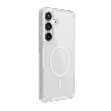 Nillkin NATURE PRO MAGNETIC műanyag telefonvédő (ütésállóság, légpárnás sarok, MagSafe) ÁTLÁTSZÓ tok és táska