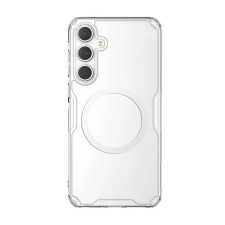 Nillkin NATURE PRO MAGNETIC műanyag telefonvédő (ütésállóság, légpárnás sarok, MagSafe) ÁTLÁTSZÓ tok és táska