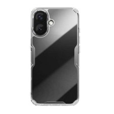Nillkin NATURE PRO szilikon telefonvédő (ütésállóság, légpárnás sarok) ÁTLÁTSZÓ Apple iPhone 16 Plus tok és táska