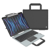 Nillkin Nillkin Bumper GO billentyűzetes tok (Backlit Version) – iPad Pro 12.9 2020/2021/2022 és iPad Air 13 2024/2025 készülékhez fekete