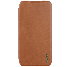 Nillkin Nillkin Qin Book PRO tok, Samsung Galaxy A56 5G készülékhez, barna tok és táska
