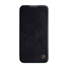 Nillkin Qin Pro bőr tok iPhone 14 Plus készülékhez (fekete) tok és táska
