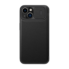 Nillkin Qin Pro Cam Shield Apple Iphone 14 Plus Flip tok - Fekete tok és táska