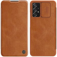 Nillkin Qin Samsung Galaxy A73 brown tok és táska