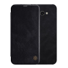 Nillkin QIN tok álló, bőr hatású (FLIP, oldalra nyíló, bankkártya tartó) FEKETE Samsung Galaxy J4 Plus (SM-J415F)