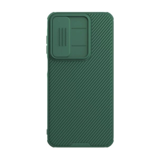Nillkin Samsung A36 5G NILLKIN CAMSHIELD PRO szilikon telefonvédő ütésállóság, csíkos, SÖTÉTZÖLD tok és táska