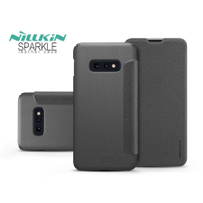 Nillkin Samsung G970U Galaxy S10e oldalra nyíló flipes tok - Nillkin Sparkle - fekete tok és táska