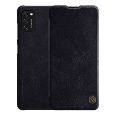 Nillkin SAMSUNG Galaxy A41 (SM-A415F), NILLKIN QIN notesz mobiltok, Fekete tok és táska