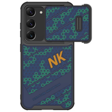 Nillkin Samsung S23 Plus NILLKIN STRIKER szilikon telefonvédő ütésállóság, méhsejt, SÖTÉTKÉK tok és táska