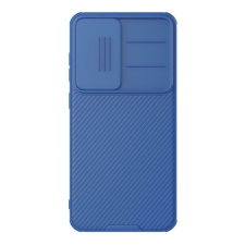 Nillkin Samsung S25 Ultra NILLKIN CAMSHIELD PRO szilikon telefonvédő ütésállóság, csíkos, SÖTÉTKÉK tok és táska