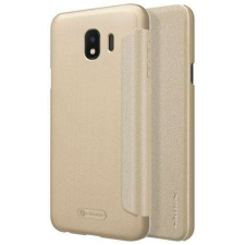 Nillkin SAMSUNG SM-J400F Galaxy J4 (2018), NILLKIN SPARKLE notesz mobiltok, Arany tok és táska