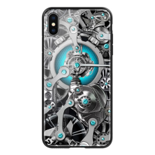 Nillkin Spacetime Apple iPhone XS/X Hátlap Tok - Fekete (27866) tok és táska