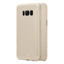 Nillkin SPARKLE műanyag telefonvédő (FLIP, oldalra nyíló) ARANY tok és táska