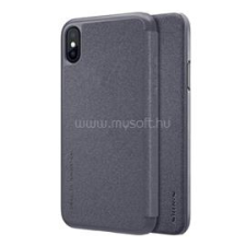 Nillkin SPARKLE műanyag telefonvédő (FLIP, oldalra nyíló) FEKETE (GP-72557) tok és táska
