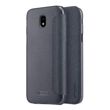 Nillkin SPARKLE műanyag telefonvédő (mikroszálas bőr hatású FLIP, oldalra nyíló) FEKETE Samsung Galaxy J5 (2017) SM-J530 EU tok és táska