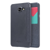 Nillkin SPARKLE műanyag telefonvédő (mikroszálas bőr hatású FLIP, oldalra nyíló, hívószámkijelzés, S-View Cover) FEKETE [Samsung Galaxy A5 (2016) SM-A510F] (5996457618026)