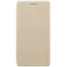 Nillkin Sparkle Nokia 7 Flip Bőrtok - Arany (NL150225) mobiltelefon kellék