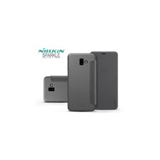 Nillkin Sparkle Samsung Galaxy J6 Plus flip tok (fekete) tok és táska