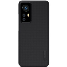 Nillkin Super Frosted Hátlap tok a Xiaomi 12 készülékhez Black tok és táska