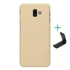 Nillkin SUPER FROSTED műanyag telefonvédő (gumírozott, érdes felület + asztali tartó) ARANY (GP-82092) tok és táska