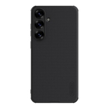 Nillkin SUPER FROSTED PRO műanyag telefonvédő (ütésállóság, gumírozott, érdes felület) FEKETE tok és táska