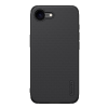 Nillkin SUPER FROSTED PRO műanyag telefonvédő (ütésállóság, gumírozott, érdes felület) FEKETE Apple iPhone 16e