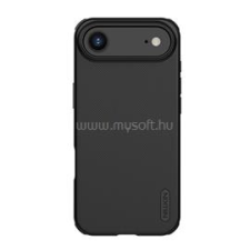 Nillkin SUPER FROSTED PRO műanyag telefonvédő (ütésállóság, gumírozott, érdes felület) FEKETE (GP-174956) tok és táska