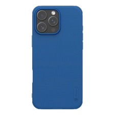 Nillkin SUPER FROSTED PRO műanyag telefonvédő (ütésállóság, gumírozott, érdes felület) SÖTÉTKÉK tok és táska