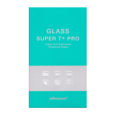 Nillkin SUPER T+ PRO képernyővédő üveg (2.5D lekerekített szél, karcálló, UV szűrés, ultravékony, 0.15mm, 9H) ÁTLÁTSZÓ [Apple iPhone ... mobiltelefon kellék