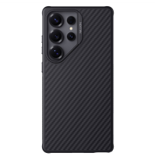 Nillkin Synthetic Fiber PRO Magnetic Samsung Galaxy S25 Ultra Black tok tok és táska