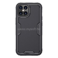 Nillkin TACTICS szilikon telefonvédő (műanyag belső, ütésállóság, rombusz) FEKETE (GP-100396) tok és táska