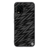 Nillkin TWINKLE Xiaomi Mi 10 Lite 5G szilikon védő (közepesen ütésálló, műanyag hátlap, környezetbarát, csillogó) fekete