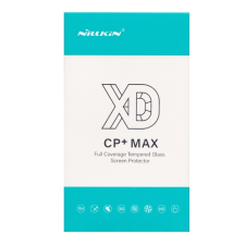 Nillkin XD CP+MAX képernyővédő üveg (3D, full cover, tokbarát, ujjlenyomatmentes, 0.33mm, 9H) FEKETE Xiaomi Redmi Note 9 (10X 4G) mobiltelefon kellék