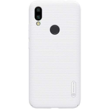 Nillkin Xiaomi Redmi 7, Redmi Y3, NILLKIN SUPER FROSTED mobiltok, Fehér tok és táska