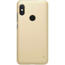 Nillkin Xiaomi Redmi Note 6 Pro, NILLKIN SUPER FROSTED mobiltok, Arany tok és táska