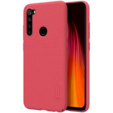 Nillkin Xiaomi Redmi Note 8, NILLKIN SUPER FROSTED mobiltok, Piros tok és táska