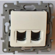  Niloé 664874 bézs 2xRJ45 Cat6 UTP informatikai csatlakozóaljzat Legrand villanyszerelés